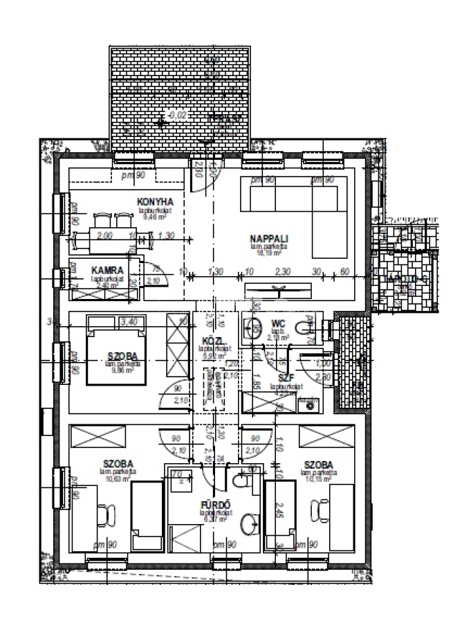 Szombathely, Oladi plató